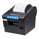 【中古】MUNBYN プリンター レシートプリンター 感熱プリンター サーマルプリンター ESC/POS エプソン指令対応 領収書/請求書 300mm/s高速印刷 USB/Seria