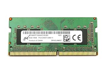 【中古】Micron 8GB DDR4 PC4-2400T 260pin So-Dimm ノートパソコンメモリ MTA8ATF1G64HZ-2G3B1