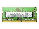 【中古】Hynix SK HYNIX 8GB 1RX8 DDR4 SO-DIMM PC4-21300 2666MHZ メモリーモジュール HMA81GS6JJR...