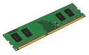 【中古】キングストン Kingston デスクトップPC用メモリ DDR4 2666MT/秒 8GBx1枚 CL19 1.2V Non-ECC Unbuffered DIMM 1Rx16 KVR26N19S6/8(2)