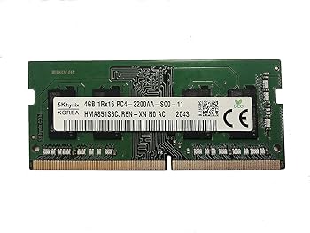 å2021㤨֡šSK Hynix 4GB DDR4 3200MHz PC4-25600 1.2V 1R x 16 SODIMM Ρȥѥ RAM ⥸塼 HMA851S6CJR6N-XN OEMѥåפβǤʤ6,258ߤˤʤޤ