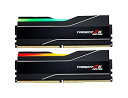 【中古】G.SKILL Trident Z5 Neo RGBシリーズ (AMD Expo) DDR5 RAM 64GB (2x32GB) 6000MT/s CL32-38-38-96 1.40V デスクトップコンピュータメモリ UDIMM
