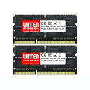 【中古】WINTEN ノートPC用メモリ DDR3-1600 8GB(4GB×2枚)低電圧 204Pin CL11 1.35V 1.5V SODIMM SDRAM 内蔵メモリー 増設メモリー【5年保証・相性保