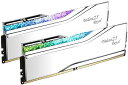 【中古】G.SKILL Trident Z5 ロイヤルシリーズ (Intel XMP 3.0) DDR5 RAM 32GB (2x16GB) 6400MT/s CL30-39-39-102 1.40V デスクトップコンピュータメモリ(2)
