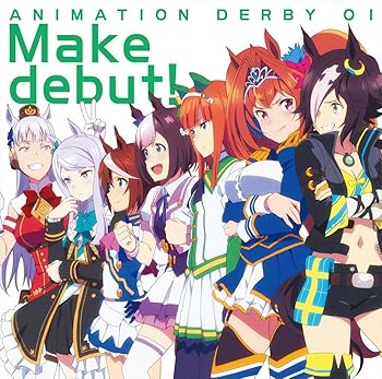 [중고] TV 애니메이션 [말 딸 프리티 더비] OP 주제가 ANIMATION DERBY 01 Make debut!