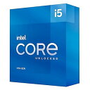 【中古】インテル CPU BX8070811600K シール付き Corei5-11600K 6コア 3.90 GHz LGA1200 5xxChipset 125W【日本正規流通品】