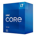 【中古】Intel Core i7-11700F デスクトッププロセッサー 8コア 最大4.9 GHz LGA1200 (インテル500シリーズ&セレクト 400シリーズチップセット) 65W