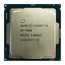 【中古】Core I5-7600 I5 7600 3.5 GHz クアッドコア クアッドスレッド CPU プロセッサー 6M 65W LGA 1151 ファンなし