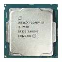 【中古】Core i5-7500 i5 7500 3.4 GHz クアッドコア クアッドスレッド CPU プロセッサー 6M 65W LGA 1151