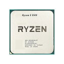 【中古】CPU Ryzen 5 5500 R5 5500 3.6 GHz 6コア 12スレッド CPUプロセッサー 7NM L3=16M ソケット AM4 レスポンシブでパワフル
