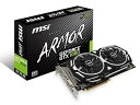 【中古】MSI GeForce GTX 1060 ARMOR 6G OC グラフィックスボード VD6103