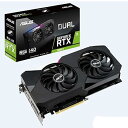 【中古】ASUS NVIDIA GeForceRTX 3060TI 搭載 デュアルファンモデル 8G DUAL-RTX3060TI-8G