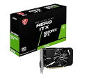 【中古】MSI GeForce GTX 1630 AERO ITX 4G OC グラフィックスボード VD8158 ブラック