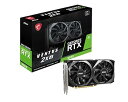 【中古】MSI GeForce RTX 3050 VENTUS 2X J 8G OC グラフィックスボード VD8519