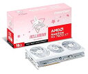 【中古】Power Color Radeon RX7800XT 搭載 グラフィックボード GDDR6 16GB 搭載モデル 【国内正規代理店品】 RX7800XT 16G-L/OC/SAKURA