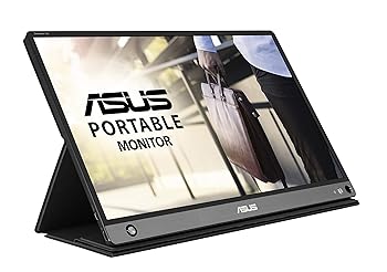 【中古】ASUS MB16AHP モバイルモニター モバイルディスプレイ 薄さ9mm・軽量860g、USB/HDMIで簡単接続 15.6インチ フルHD IPS バッテリー内蔵