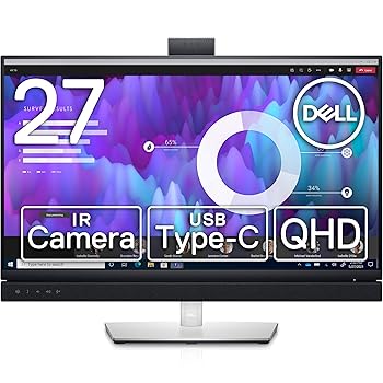 【中古】Dell C2722DE 27インチ ビデオ会議 モニター ディスプレイ (3年間無輝点交換保証/QHD/IPS 非光沢/USB-C DisplayPort HDMI/sRGB 99%/縦横回転 高 【中古】Dell C2722DE 27インチ ビデオ会議 モニター ディスプレイ (3年間無輝点交換保証/QHD/IPS 非光沢/USB-C DisplayPort HDMI/sRGB 99%/縦横回転 高