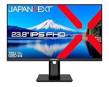 【中古】JAPANNEXT 23.8インチ モニター フルHD 1920x1080解像度 IPS ディスプレイ (HDMI/USB-C 給電 (65W) / DisplayPort/スピーカー内蔵/高さ調節/回転 【中古】JAPANNEXT 23.8インチ モニター フルHD 1920x1080解像度 IPS ディスプレイ (HDMI/USB-C 給電 (65W) / DisplayPort/スピーカー内蔵/高さ調節/回転
