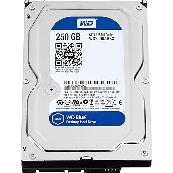 【中古】【安心の茶箱梱包仕様】 WD ウエスタンデジタル 内蔵 ハードディスク SATA 3.5インチ 250GB 7200rpm WD2500AAKX【メーカー名】【メーカー型番】【ブランド名】ウエスタンデジタル(Western Digi...