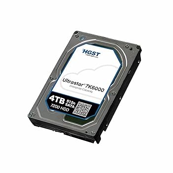 【中古】HGST EnterpriseHDD UltraStar7K6000 / 4TB / 3.5インチ / SATA / 7,200rpm / 512n / HUS72604..