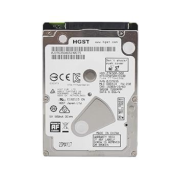 【中古】HGST 0J37635 HTS725050A7E630 500GB ハードドライブ 2.5インチ 内蔵7mm SATA 6Gb/s