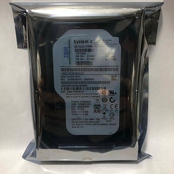 【中古】HDD For 500GB 3.5" SATA 64MB 7.2K For Internal HDD For Server HDD For WD5003ABYX 81Y9802..