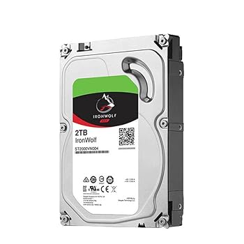 【中古】HDD For 2TB 3.5" SATA 6 Gb/s 64MB 5900RPM For Internal Hard Drive For Enterprise Class HDD For ST2000VN004