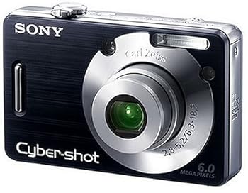 【中古】SONY デジタルカメラ Cyber-Shot(サイバーショット) DSC-W50 ブラック DSC-W50