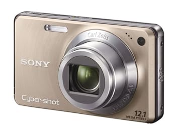 【中古】SONY デジタルカメラ Cyber-Shot(サイバーショット) W270 (1210万画素/光学x5/デジタルx8/ゴールド) DSC-W270/N