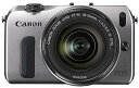 【中古】Canon ミラーレス一眼カメラ EOS M レンズキット EF-M18-55mm F3.5-5.6 IS STM付属 シルバー EOSMSL-18-5...
