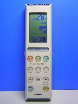 【中古】三洋電機 サンヨー エアコンリモコン RCS-EU1