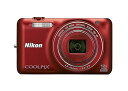 【中古】Nikon クールピクス S6600RD ラズベリーレッド