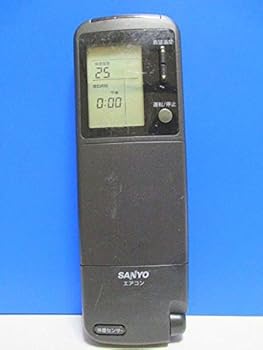 【中古】サンヨー エアコンリモコン RCS-WR1A(K)