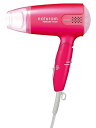【中古】テスコム ヘアドライヤー マイナスイオン 冷風 ピンク TID295 P
