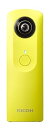 【中古】RICOH デジタルカメラ RICOH THETA m15 (イエロー) 全天球 360度カメラ 0910702