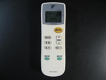 【中古】ダイキン エアコンリモコン ARC443A4 【中古】ダイキン エアコンリモコン ARC443A4