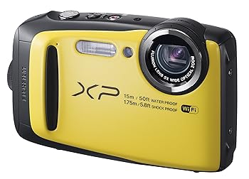 【中古】FUJIFILM デジタルカメラ XP90 防水 イエロー FX-XP90Y