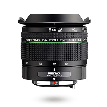 【中古】Pentax HD-DA 魚眼レンズ 10-17mm F3.5-4.5 ED 超広角ズームレンズ コンパクト&軽量 対角魚眼レンズ K-1 II K-70 KP&PENTAX デジタル一眼レフカ
