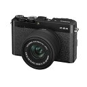 【中古】富士フイルム(FUJIFILM) ミラーレスデジタルカメラ FUJIFILM X-E4 レンズキット ブラック (XC15-45) F X-E4LK-1...