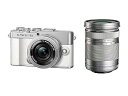 【中古】OM SYSTEM/オリンパス PEN E-P7 EZダブルズームキット ホワイト
