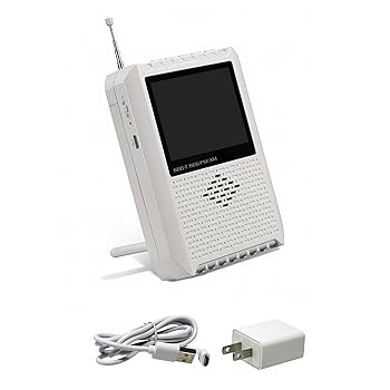 【中古】WINTECH 2.8インチ液晶搭載乾電池式ポータブルワンセグテレビ TVR-L37AD ホワイト ACアダプター付属特別パック 【中古】WINTECH 2.8インチ液晶搭載乾電池式ポータブルワンセグテレビ TVR-L37AD ホワイト ACアダプター付属特別パック