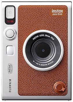 【中古】富士フイルム(FUJIFILM) チェキ Evo ハイブリッドインスタントカメラ(インスタントカメラ/スマホプリンター/デジタルカメラ) instax mini Evo ブ