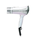 【中古】テスコム ヘアドライヤー マイナスイオン 折りたたみ 大風量 ラク抜きプラグ プリズムホワイト TID1100B-W