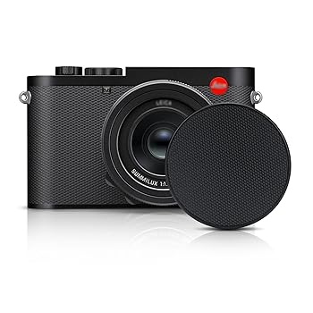 【中古】JJC Leica Q3 43 / Q3 / Q2 / Q/Q-P 専用レンズキャップ アルミニウム合金+PUレザー+超細繊維クロス キズ防止 耐湿性 防塵 耐指紋性 防汚 耐スク