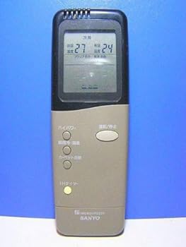 【中古】三洋電機 エアコンリモコン RCS-VD4A(K) 【中古】三洋電機 エアコンリモコン RCS-VD4A(K)