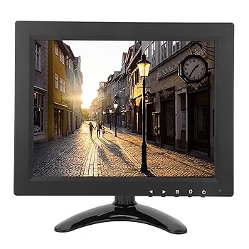【中古】9.7インチモニター ASHATA IPSソフトHD LCD PCコンピューターモニター CCTVモニターディスプレイ 1024x768 HDMI VGA BNC AV入力をサポート(USプ