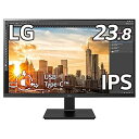 【中古】LG フレームレス モニター ディスプレイ 24BL650C-B 23.8インチ/フルHD/IPS 非光沢/USB Type-C,HDMI,DP/ピボッ...