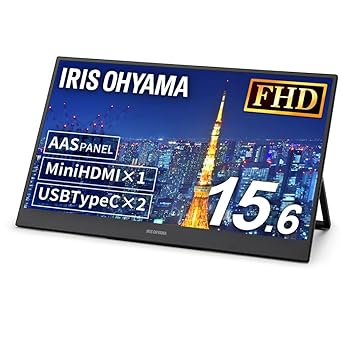 【中古】アイリスオーヤマ(IRIS OHYAMA) モバイルモニター 15.6インチ FHD 1080p スタンド付 60Hz 10ms MiniHDMI×1 USBType-C×2 スピーカー内蔵 ADSパネル 非光沢 縦置き可 フレームレス 非光沢 DP-BF162S-B【メーカー名】【メーカー型番】【ブランド名】アイリスオーヤマ(IRIS OHYAMA) ディスプレイ 【商品説明】アイリスオーヤマ(IRIS OHYAMA) モバイルモニター 15.6インチ FHD 1080p スタンド付 60Hz 10ms MiniHDMI×1 USBType-C×2 スピーカー内蔵 ADSパネル 非光沢 縦置き可 フレームレス 非光沢 DP-BF162S-B画像はサンプル写真のため商品のコンディション・付属品の有無については入荷の度異なります。商品写真はできる限り実物の色に近づけるよう徹底しておりますが、 お使いのモニター設定、お部屋の照明等により実際の商品と色味が異なる場合がございます。※中古品のため「限定」「初回」「保証」「DLコード」などの表記がありましても、特典・付属品・保証等は付いておりません。中古品のため使用に影響ない程度の使用感・経年劣化（傷、汚れなど）がある場合がございます。※中古品の特性上ギフトには適しておりません。当店では初期不良に限り、商品到着から5日間は返品を受け付けております。お問い合わせ・メールにて不具合詳細をご連絡ください。お客様都合での返品はお受けしておりませんのでご了承ください。他モールとの併売品の為、売り切れの場合はご連絡させて頂きます。★ご注文からお届けまで1、ご注文（24時間受付）2、注文確認⇒当店から注文確認メールを送信致します3、在庫確認⇒中古品は受注後に、再メンテナンス、梱包しますので、お届けまで3日〜10日程度とお考え下さい。4、入金確認⇒前払い決済をご選択の場合、ご入金確認後、配送手配を致します5、出荷⇒配送準備が整い次第、出荷致します。配送業者、追跡番号等の詳細をメール送信致します。6、到着⇒出荷後、1〜3日後に商品が到着します。※離島、北海道、沖縄は遅れる場合がございます。予めご了承下さい。お電話でのお問合せは少人数で運営の為受け付けておりませんので、お問い合わせ・メールにてお願い致します。ご来店ありがとうございます。当店では良品中古を多数揃えております。お電話でのお問合せは少人数で運営の為受け付けておりませんので、お問い合わせ・メールにてお願い致します。