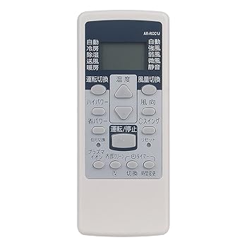 【中古】WINFLIKE 代替リモコン fit for 富士通 AR-RCC1J(ダイヨウ) エアコン用 設定不要 すぐに使える AS-J22A AS-J25A AS-J28A AS-J40A AS-J50A2 AS-