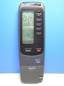 【中古】［非常に良い］三洋電機 サンヨー エアコンリモコン RCS-VR2A(K)